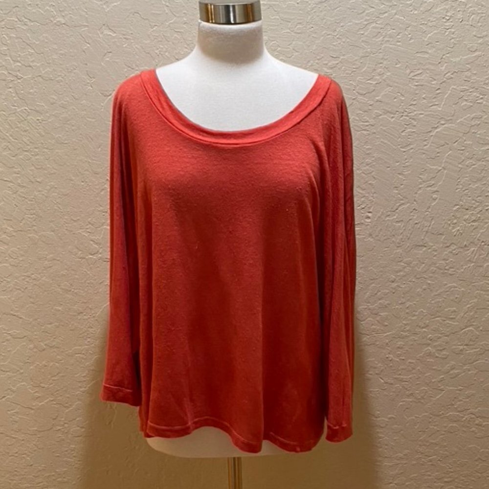 Allen Allen coral knit lightweight sweater XL